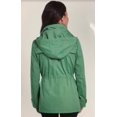thumbnail image 2 of Weatherproof Womens Hooded Midi Raincoat, 2 of 2