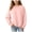 Light Pink, variant on dmqupv Sweatshirts for Girls Cotton Pullover Sweatshirts 1T-14T Kids Cute Cartoon Printed Crewneck Tops Beige,18-24 Months