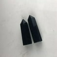 thumbnail image 5 of K-KED 40-50mm Natural Quartz Black Obsidian Crystal Point Wand Energy Chakra Stone 1pc-default, 5 of 9