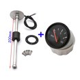 thumbnail image 1 of 52MM Gauge Water Level Gauge Red Light 0-190Ohm Water Tank Level Indicator Meter With Fuel Water Level Sensor 150MM 200MM 250MM ,Suits Most Tanks, 1 of 7
