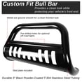 thumbnail image 4 of DNA Motoring Stainless Steel Bumper Push Bull Bar Grill Guard for 2007-2014 Suburban Tahoe Escalade, 4 of 6