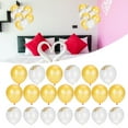 thumbnail image 3 of Globo de Lentejuelas ANGGREK 10 Piezas Globo Dorado Decoraciones de Fiesta, 3 of 8