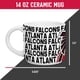 thumbnail image 5 of Rico Industries Nfl Football Atlanta Falcons Taza De Café De Cerámica Metro De 14 Onzas, 5 of 5