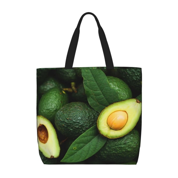Easygdp Fresh Avocados Bolsa Tote para Mujer, Bolso de Hombro para Trabajo, Playa, Viajes, Compras y Supermercado