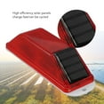 thumbnail image 3 of LED Warning Lamp, Waterproof 200mAh Solar Warning Light  For Night Riding Red,Yellow, 3 of 8