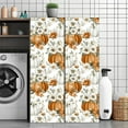 thumbnail image 3 of Peel and Stick Wallpaper Contact Paper Fall botanical white pumpkins orange neutral flowers leaves Self Adhesive and Removable 24in x 118in, 3 of 8