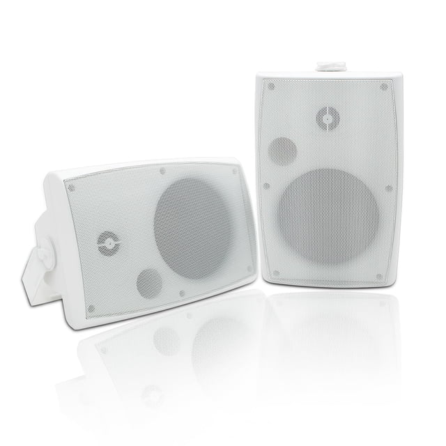 Altavoces para exteriores Herdio 400 W, 6.5 pulgadas, con cable, impermeables (par)