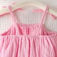 thumbnail image 5 of Bigetiay Girls Summer Denim Shortpants with Bow Tie Strappy Tank Top Casual Two Piece Outfit for Warm Weather, Size 3-4 Years, 5 of 8