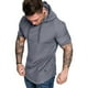 thumbnail image 4 of Sudadera con capucha para hombre Sudadera con capucha de algodón Sudadera con capucha de ocio que absorbe el sudor Sudadera con capucha, gris, L Kearding AP000762-09, 4 of 7