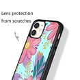 thumbnail image 4 of Compatible with iPhone 11 case Soft TPU Glossy Flower Pattern Phone Case for Women and Girls, 4 of 5