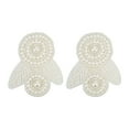 thumbnail image 2 of Decoraciones para zapatos Jadeshay 2 piezas flores de perla, 2 of 14