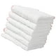 thumbnail image 5 of 6 paños de cocina de algodón, paños absorbentes para platos, toallas de secado de cocina, toallas de mano, trapeador de barra, toallas para secar platos y mesa, color blanco, 5 of 6