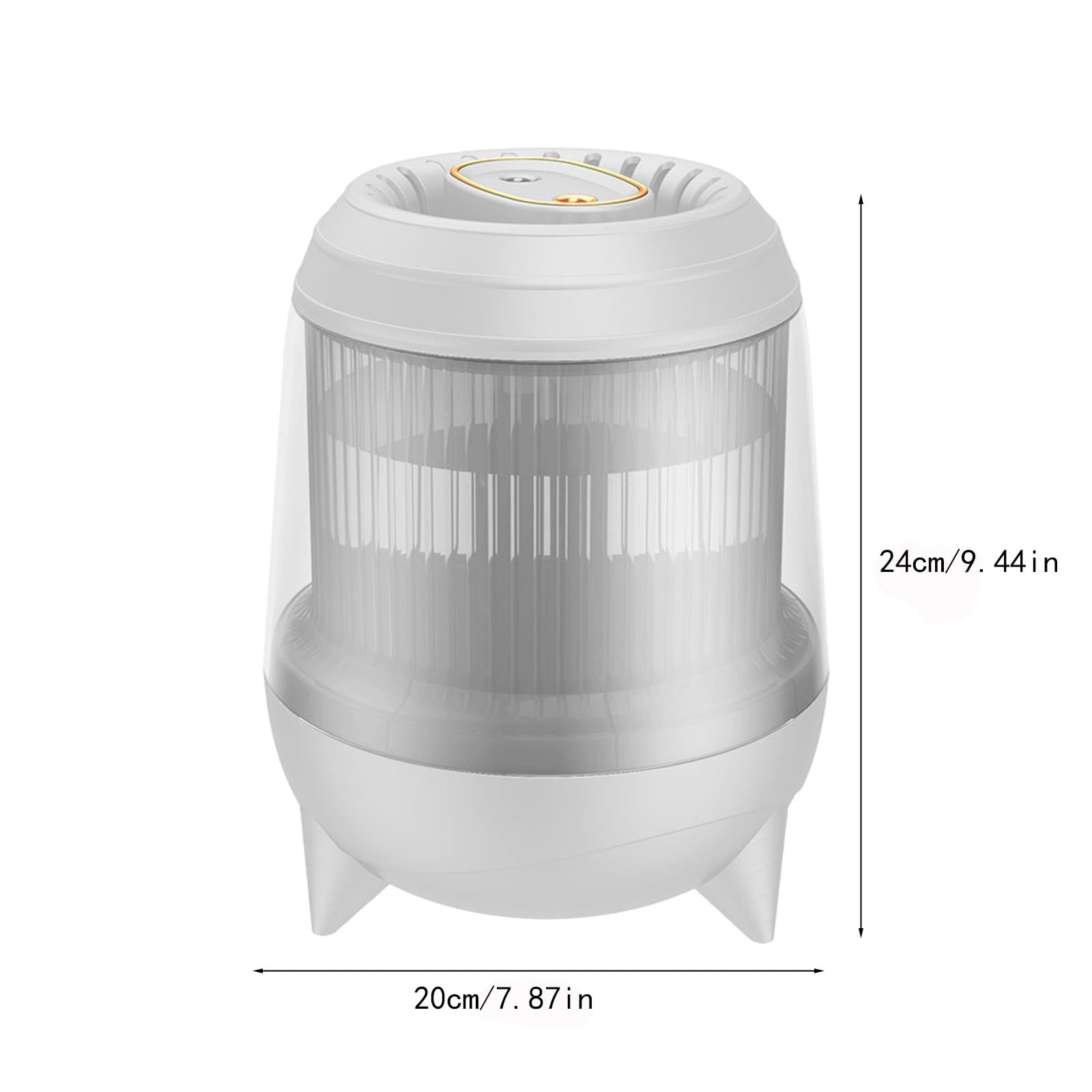 Inerposs Large Capacity Humidifier, USB Humidifier for Bedroom, Adjustable Mist Control Humidifier, Cool Mist Technology, Aroma Diffuser for Home and Office