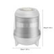 thumbnail image 3 of pstuiky Humidificador USB de escritorio con boquilla de gran capacidad de 3,5 litros y luces LED de colores para oficina dormitorio y sala de estar., 3 of 7