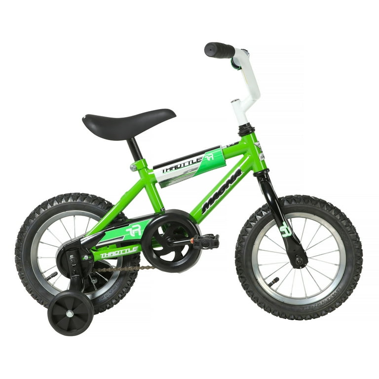 Magna Throttle 12 inch Children s Bike Green