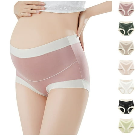Popular Picks  Pregnancy Panties Plus Size  Breathable High Waist  Adjustable Support  Leggings  Maternity Underwear  Comfortable Fit  Plus Size Women Clothing | Army Green L  Sopatenor