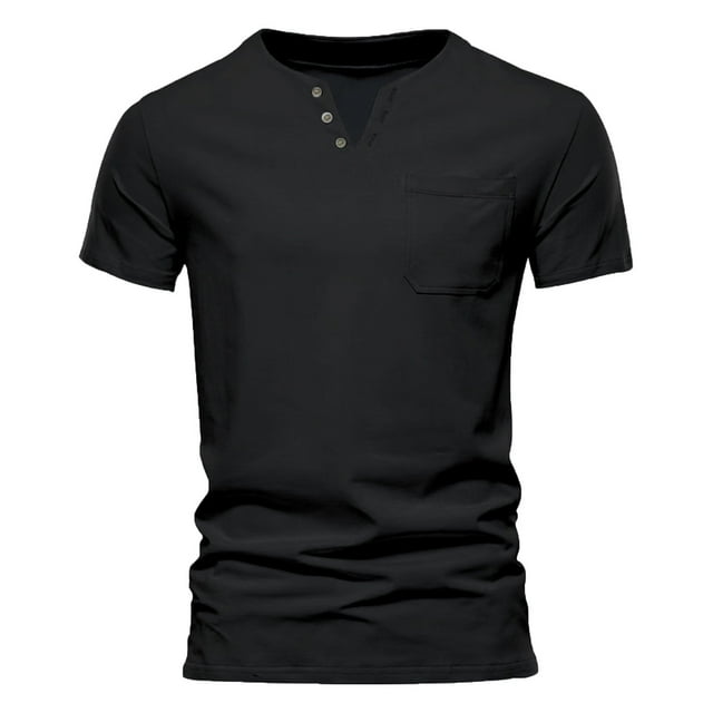 pstuiky Camisas de manga corta para hombre, Camisa deportiva informal de manga corta con solapa para hombre camisas casuales para hombre m