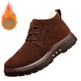 thumbnail image 2 of NOKIO Men'S Cozy Fur-Lined Cold Weather Shoes Men'S Insulated Snow Trekking Shoes Men'S Thermal Outdoor Snow Shoes Warm And Snow Boots Fashion In Cold Men'S Anti-Cold Snow Boots, 2 of 4