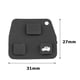 thumbnail image 4 of Carcasa De Llave De Coche Almohadilla de botón de goma de repuesto para TOYOTA Corolla RAV4 Lexus Remote Car Key Shell, 4 of 4