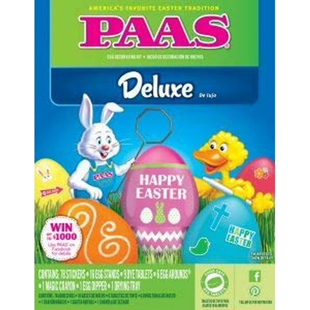 PAAS Egg Decorating Kit Deluxe 2019