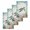 Blue Beige, variant on Sea Turtle Coastal Kitchen Dish Towels for Drying Dishes Set of 4, Summer Nautical Starfish Coral Brown Anchor Waffle Weave Microfiber Hand Tea Bathroom Towels Quick Dry & Absorbent Towel 15.7x23.6