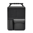 thumbnail image 1 of Car Trunk Leather Storage Bag Foldable Car Seat Back Tools Organizer Multifunctional UV Storage Suv Back Seat Organizer, 1 of 8