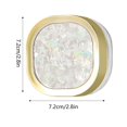 thumbnail image 3 of Light Feather Soft Yarn Makeup Powder Durable Oil Control Waterproof Sweat Proof Concealer Makeup Frees Natural Honey Powder, Skin Care Products, 3 of 9