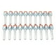 thumbnail image 2 of 20 piezas manguera de aire acondicionado conector de lengüeta recto de aluminio de alta resistencia Universal para coches camiones 1/2 pulgadas Jadeshay  A, 2 of 9