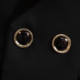 thumbnail image 5 of LIJCC Toddler Boy Formal Suit Clothes Gentleman Wedding Dress Outfit Long Sleeve Dress Shirt Jacket 5 PCS Set(Black,5-6 Years), 5 of 8