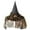 Gold, variant on Bow Decor Witch Pointed Headdress Hat For Kids Halloween Party