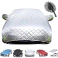 thumbnail image 1 of Hail Protector Car Cover, Car Blanket for Hail, 2025 Upgraded Hail Car Cover, Car Cover Hail Protection Padded, Car Cover Waterproof All Weather for Sedan/SUV/MPV/Hatchback (Silver, Hatchback), 1 of 7