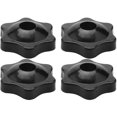 thumbnail image 5 of Juego de 4 piezas de tuerca de ciruela con orificio pasante Tornillo de mano Tuerca de actualización de placa de cama calentada para accesorios de impresora 3D, 5 of 5