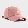 thumbnail image 2 of Summer Korean Style Fashion Sunshade Baseball Cap Breathable Sun Protection Hat Outdoor Casual Cap Pink, 2 of 3