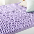 thumbnail image 4 of Best Price Mattress 2" 5-Zone Memory Foam Mattress Topper with Lavender Infusion, Twin, 4 of 10