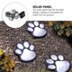 thumbnail image 5 of 1 juego de lámpara solar para exteriores, creativa, con forma de pata de gato, para jardín, 5 of 7