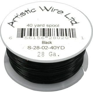 Artistic Wire 28-Gauge Black 40-Yards