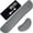 Gray, variant on Gel Memory Foam Wrist Rest for Computer Keyboard,Mouse,Ergonomic Design,Desk Pads,2 Piece Set,Navy