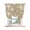 Khaki, Sand, White, variant on Beige Starfish Coastal Tie Up Curtains for Kitchen Windows,Adjustable Rod Pocket Valance 45 Inch Short, Summer Beach Nautical Ocean Window Treatment Balloon Roman Blind Shade, 42" x 45"