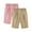 Khaki, variant on breaise 2 Pack Kids Shorts Toddler Boys Girls Athletic Shorts Kids Drastring Elastic Waist Running Shorts with Pockets