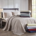 thumbnail image 6 of Regency Heights Quebec 3 Piece Bedspread Set Lightweight Reversible Bedding Set, Twin, White, 6 of 14