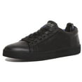 thumbnail image 6 of Replay Erik Women's Oiled Leather Lace Up Casual Sneakers In Black Size 11.5, 6 of 6