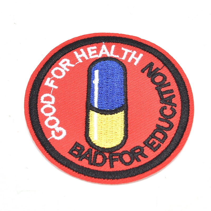 Titan One Europe Pin Akira Good For Health Bad for Education Patch Set 