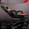 thumbnail image 7 of Waleaf Gaming Chair, Ergonomic Heavy Duty Design, Gamer Chair with Footrest and Lumbar Support, Large Cushion High Back Office Chair, Big and Tall Computer Chair, 7 of 7