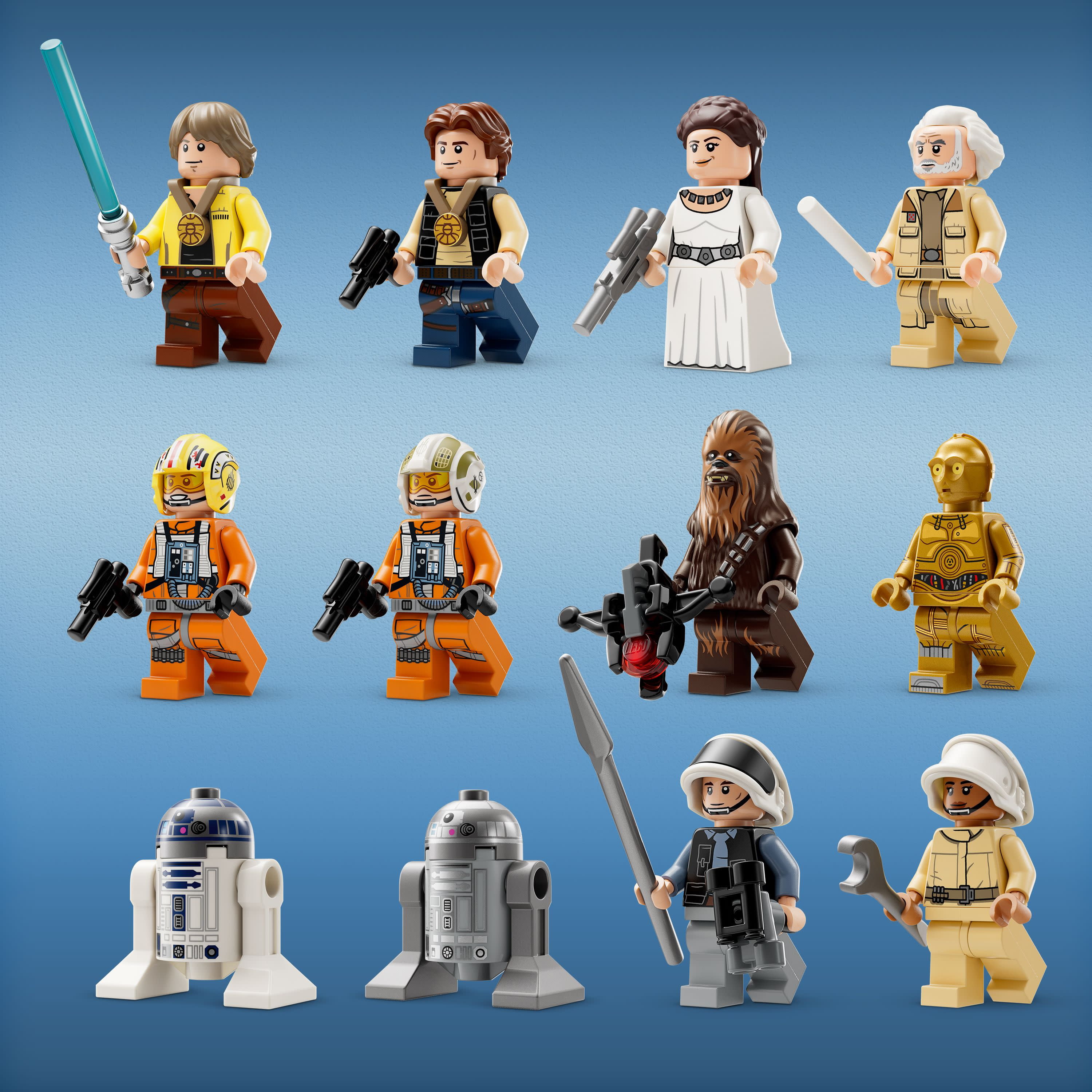 LEGO Star Wars Yavin 4 Rebel Base 75365, Command Room, Y-wing Starfighter, 12 Figures, Kids & Adults Gift - Walmart.com LEGO Star Wars Yavin 4 Rebel Base 75365, Command Room, Y-wing Starfighter, 12 Figures, Kids & Adults Gift - Walmart.com