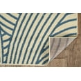 thumbnail image 3 of Capri Binya Rug Bone Blue 65 x 93 Transitional Easy Care Polypropylene, 3 of 6