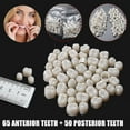 thumbnail image 4 of 115pcs Resin Anterior Front Back Tooth Molar Teeth Kit, 4 of 5