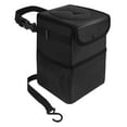 thumbnail image 1 of Miulika Car Trash Can with Lid Hanging Garbage Bin for Center Console Truck Van, 1 of 9