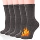 thumbnail image 1 of 5 Pares de Calcetines Térmicos de Lana EBMORE Gruesos y Cálidos para Invierno — Gris, 1 of 7