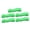 Green, variant on Yajisi 5Pcs 3 Legged Race Bands Relay Race Games Outdoor Group Party Games for Kids Adults Birthday Carnival Field Day 7.87 inches Red