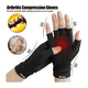 thumbnail image 3 of Guantes De Compresión Bloosom  P/artritis, Fibra Cobre Alivia Dolor Negro S, 3 of 4